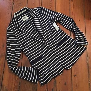 NWT Old Navy Striped Jersey Blazer
